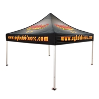 Custom Pop-Up Tent 10' x 10'  | Premium Dye-Sublimation Print