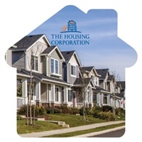 Custom House Microfiber Cloth | Printed Screen Cleaner with Full Color Imprint