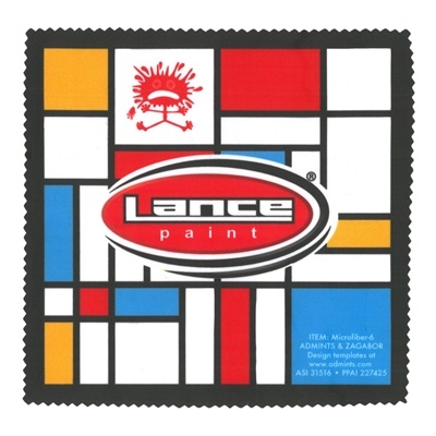 Microfiber Cleaning Cloth â€“ 6â€ x 6â€ | Custom Printed Lens & Screen Cleaner with Full Color Imprint
