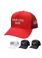 America250 5 Panel Trucker Cap Embroidery | Made in USA