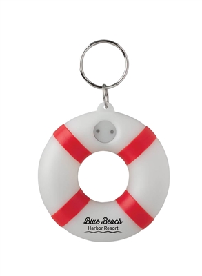 Light Up Floating Lifesaver Keytag | LED Buoyant Promo Keychain