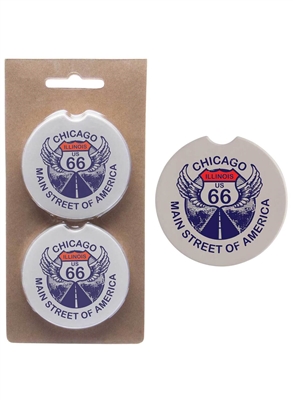 Car Cup Holder Coasters | Custom 1 Color or Full Color Promotional Gift