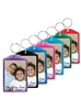 Translucent Sparkle Snap-In Keytag | Customizable Vibrant Promotional Keychain