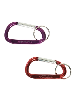 Small Carabiner Keytag with Logo | Event Giveaway Item