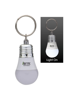 Light Up LED Bulb Keytag | Custom Logo Promotional Product