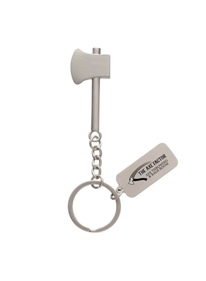 Custom Axe Keytags | Silver Branded Promotional Keychains