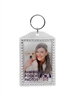 Custom Rhinestone Snap-In Keytags | Clear Bling Promotional Keychains