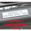 Property Identification Plates