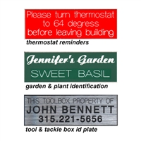 ID/ Message Sign Plates
