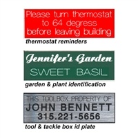 ID/ Message Sign Plates