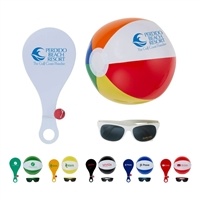 Outdoor Paddle Ball Kit | Custom Pad Printed Summer Fun Set