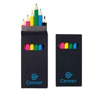 Artistic Wooden Pencil Set | Custom Black Box with Full Color