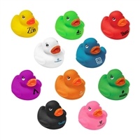 Custom 2" Color Rubber Ducks | Promotional Bath Toy with Pad Print