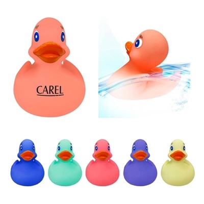 Heat Sensitive Color Changing Rubber Duck | Customizable Pad Printed Bath Toy