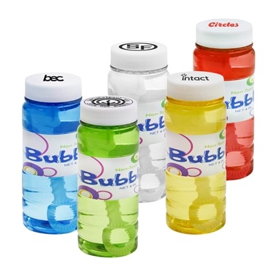Translucent Bubbles 4 oz. with Full Color Imprinted Cap | Custom Giveaway