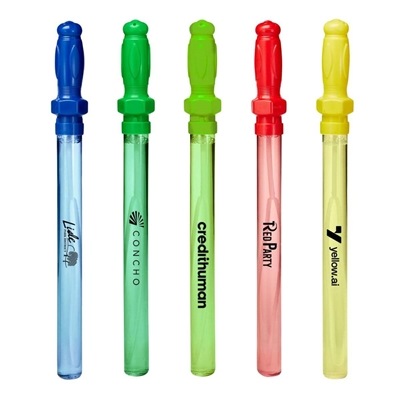 XL Bubble Wand 14.5" | Custom Full Color Translucent Bubble Toy