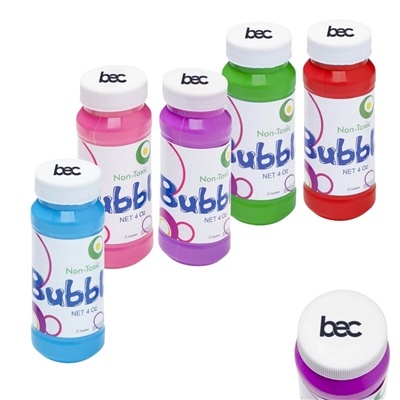 Custom 4 oz. Bubbles | Family & Social Event Giveaway with Pad Print Imprint