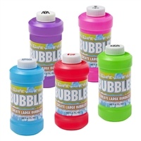 Large 8 oz. Bubble Bottles | Safe & Fun Promotional Item with Pad Print Imprint