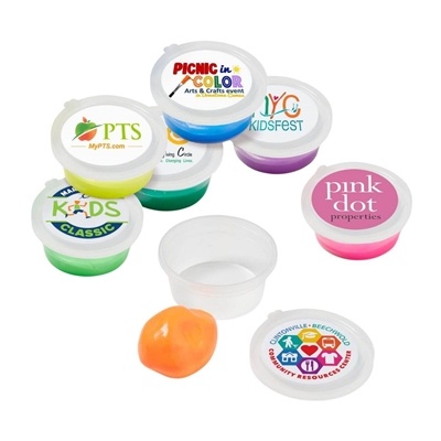 USA Fun Putty | Moldable Toy for Promotional Giveaways with Custom Pad Printing
