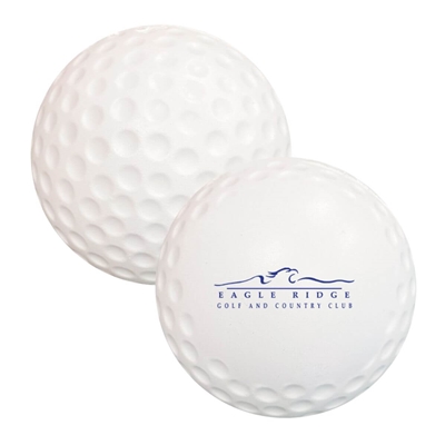 Golf Ball Stress Reliever | Custom Pad Printed Sports Themed Giveaway