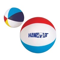 Beach Ball Stress Reliever | Custom Pad Printed Logo Summer Giveaway