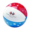 Custom 16â€ USA Beach Ball | Stars & Stripes Event Giveaway with Pad Print
