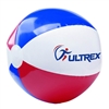 Custom USA Beach Ball 16" | Patriotic Promotional Giveaway with Pad Printed