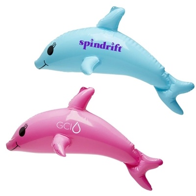 Custom 22" Inflatable Dolphin | Promotional Aquatic Giveaway