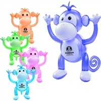 Custom 24" Inflatable Monkey | Promotional Beach & Pool Toy