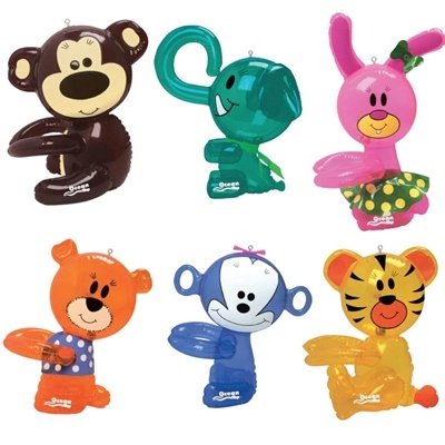 Huggable Inflatable Critter Toy | Promotional Kidsâ€™ Giveaway with Custom Pad Printing