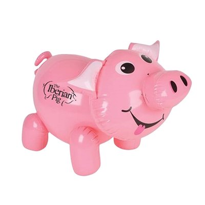 Inflatable Pig 24" | Custom Themed Promotional Giveaway with Pad Print