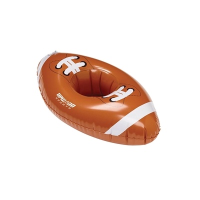 Inflatable Football Beverage Coaster for Poolside Promotions | Pad Printing 11"