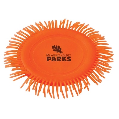 Frilly Flier â€“ Soft, Stretchy 7.5" Custom Flying Disc | Pad Printed