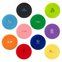 Silicone Flying Disc | Flexible Custom Pad Printing | Flyer for Pet Promotions