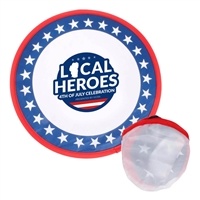 JORNIKOLOR Patriotic Fold Up Flyer | Custom Flying Disc for Promotions