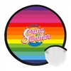 Rainbow Fold Up Flyer | Custom Promotional Flyer with Case