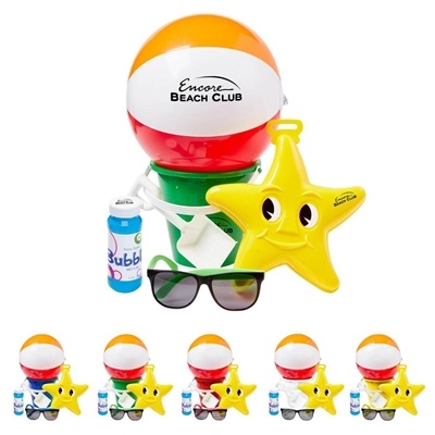Custom Pad Printed Small Sand Pail Kit | Branded Beach Fun for Kids