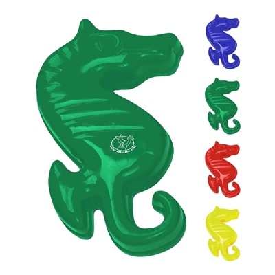Sea Horse Sand Mold 7-1/2" | USA-Made Beach & Sandbox Fun with Pad Print