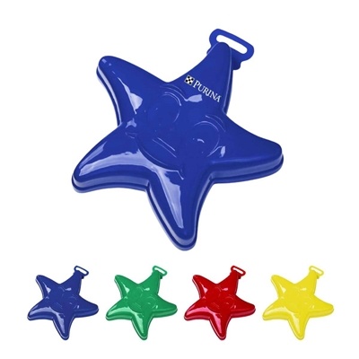 Star Fish Sand Mold 7" | USA-Made Custom Beach Toy with Pad Print