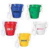 Sand Pail and Shovel 9" | USA-Made Fun Beach Giveaway with Custom Pad Printing