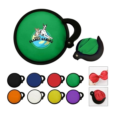 JORNIKOLOR Collapsible Fan | Folding Nylon Fan | Custom Full Color Imprint