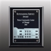 Engraved Glass Cantebury Plaque Award