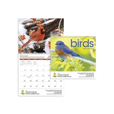 Triumph Birds Spiral Calendar | Custom Wildlife Calendars with Logo