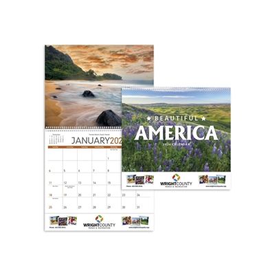 Barns Spiral Calendar | Custom Country Life Promotional Calendar