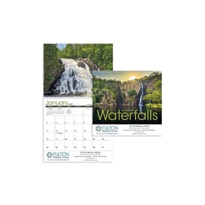 Waterfalls Spiral Calendar | Triumph Nature Promotional Calendar