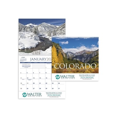 Triumph Colorado Calendar | Custom Scenic Calendars | Logo