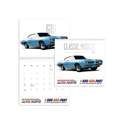 Triumph Classic Muscle Cars Calendar | Custom Promotional Car Calendars