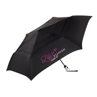 Custom ShedRays Windjammer Compact Umbrella | UPF 50+ with Silk Screen Logo