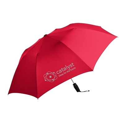 Shed Rain RPET Auto Open Compact Umbrella | Custom Silk Screen Imprint