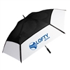 Eco Golf Umbrella Vortex RPET Auto Open | Personalized Silk Screen Imprinted Logo